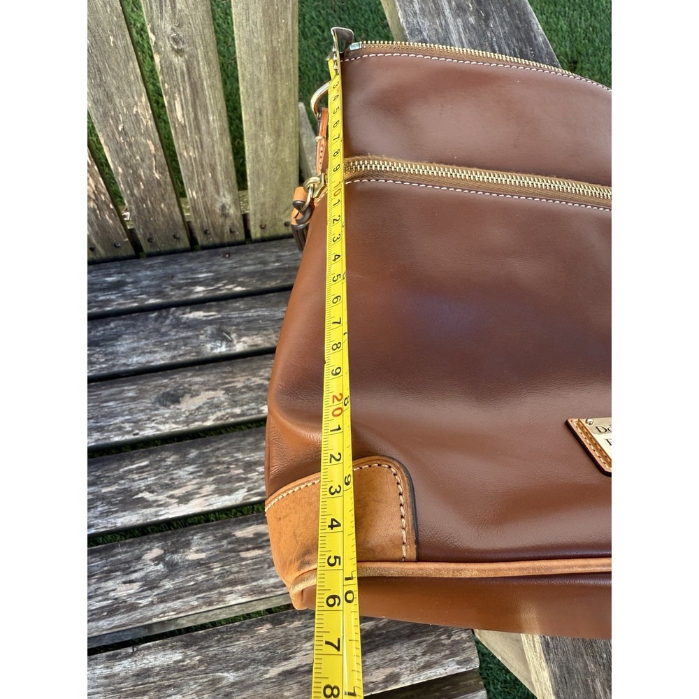 Dooney & Bourke Wexford Smooth Leather Crossbody Natural J - Picture 11 of 11